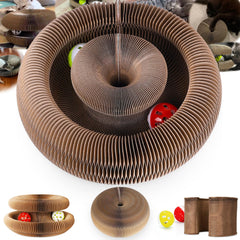 Dosanlues Magic Organ: tablero rascador para gatos, ideal para arañar y jugar.