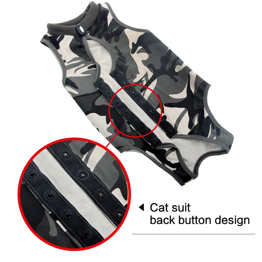 DOTON diseño con cordón y broches, facilita ponérselo al gato.