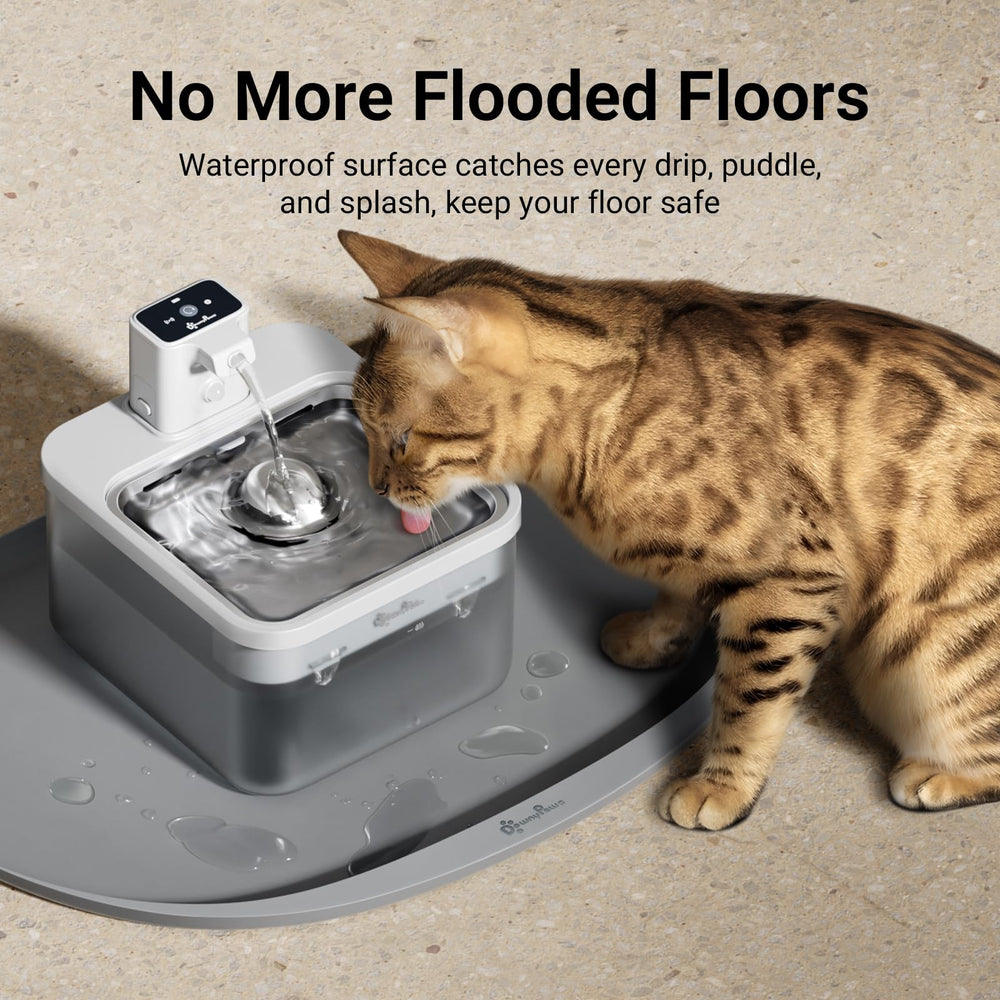 Almohadilla DownyPaws con borde alto, contiene derrames y migas.