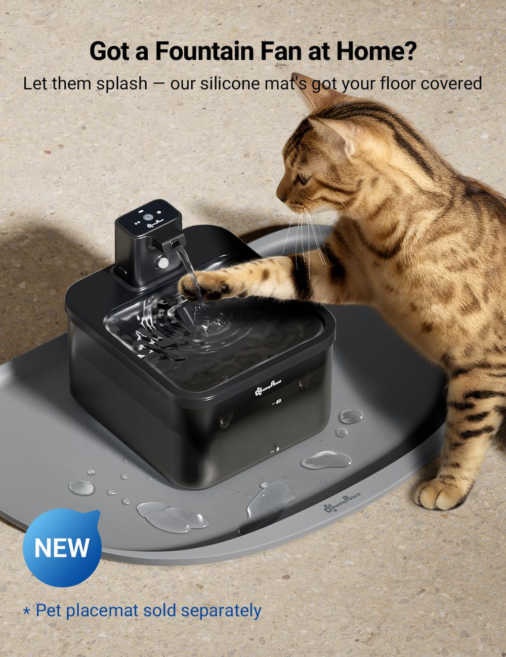 DownyPaws filtracion-cinco-etapas: filtros que ayudan a mantener el agua clara