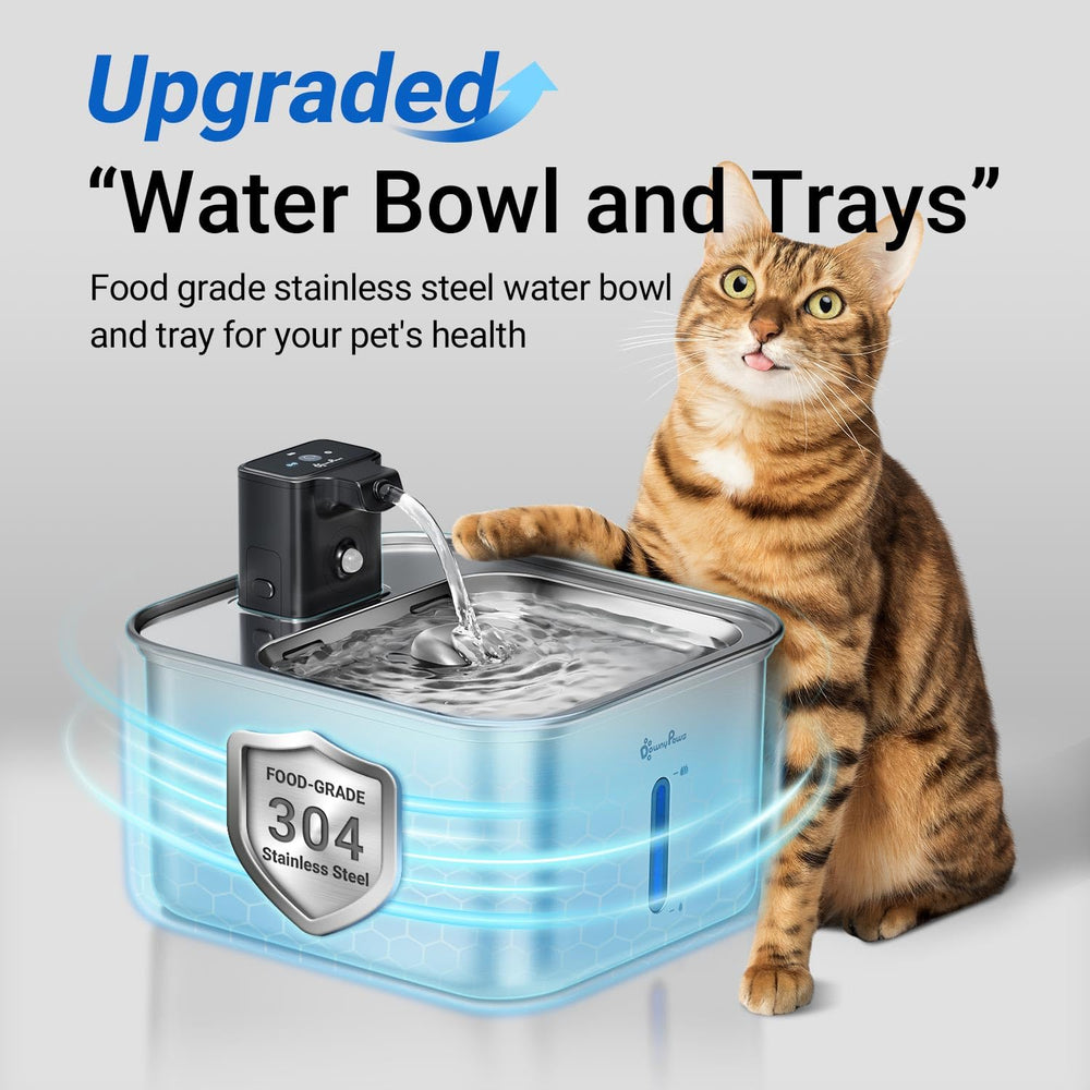 Fontana DownyPaws sin cables, ubicación flexible en casa