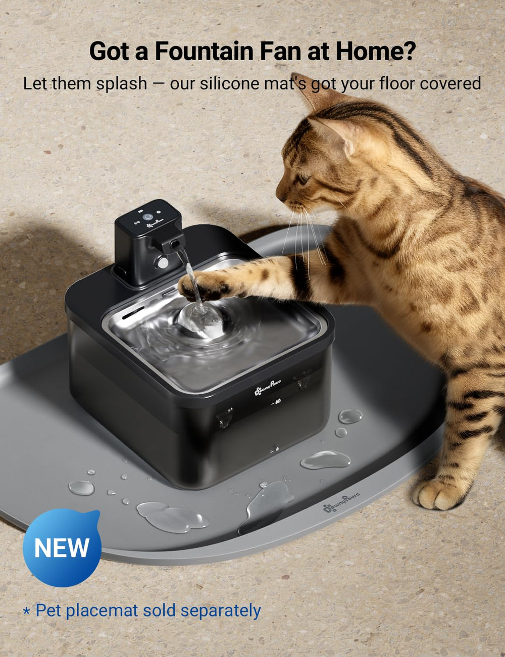 DownyPaws limpieza fácil y desarmable para higiene rápida