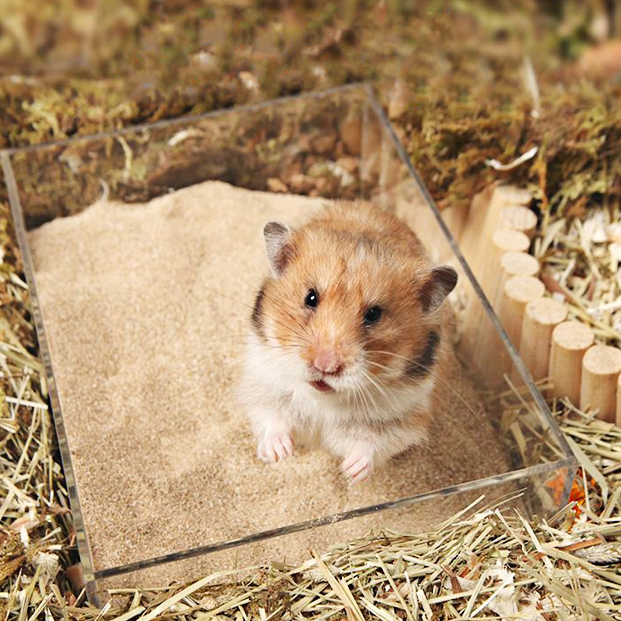 DR.DUDU guías para varios animales pequeños, roedores alrededor del área de baño.