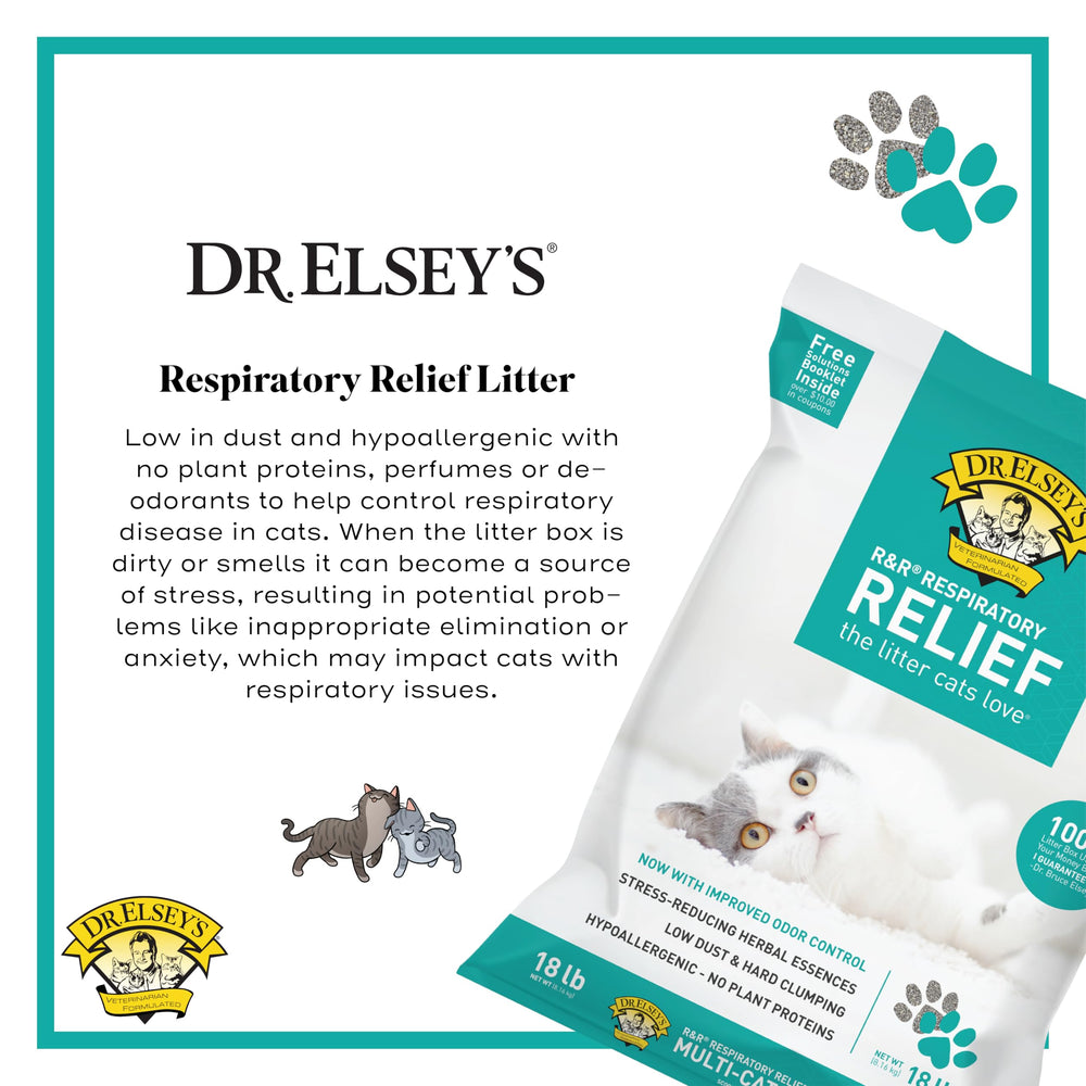 Dr. Elsey's R&R aglomeración dura facilita recoger sin romperse