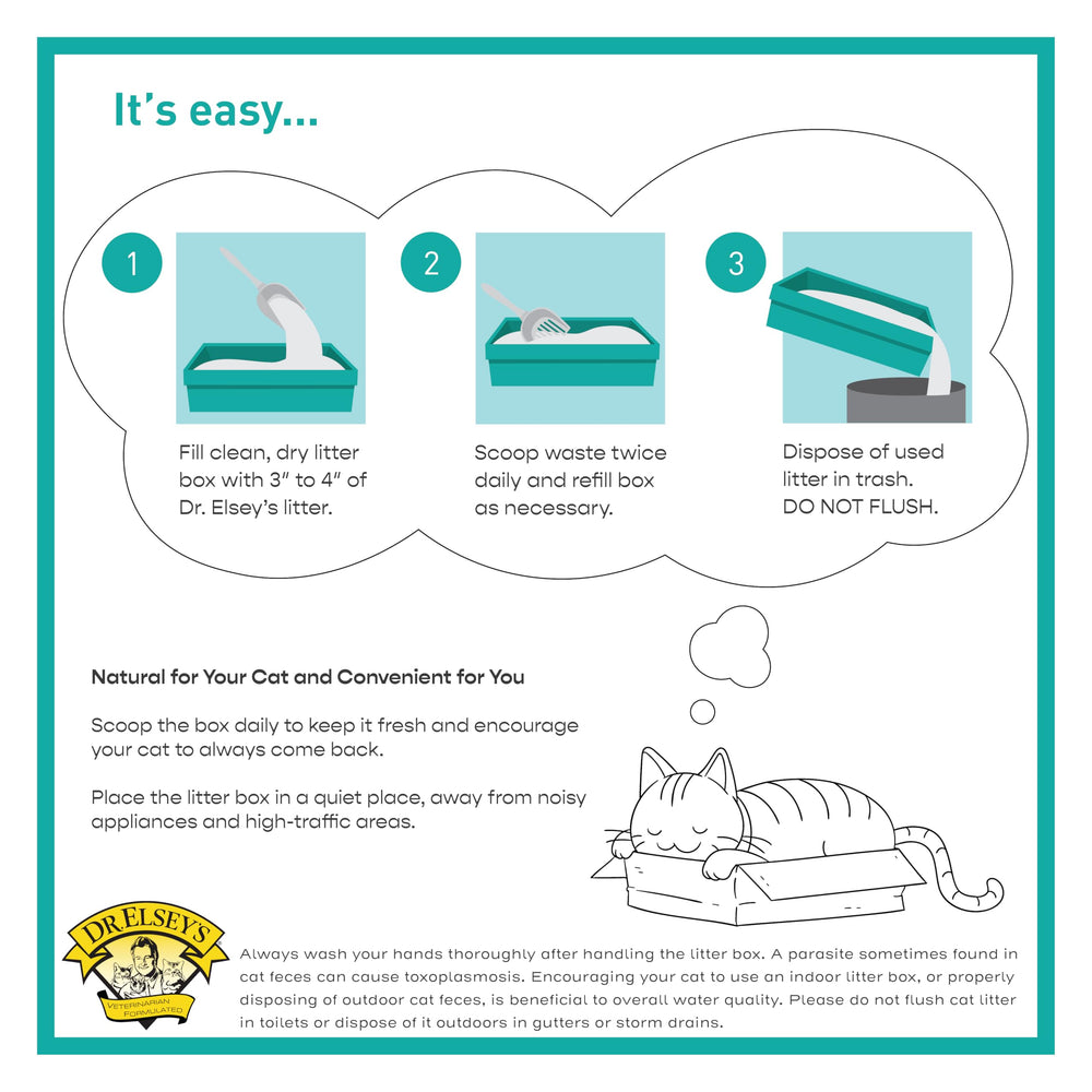 Dr. Elsey's R&R ideal para hogares con varios gatos