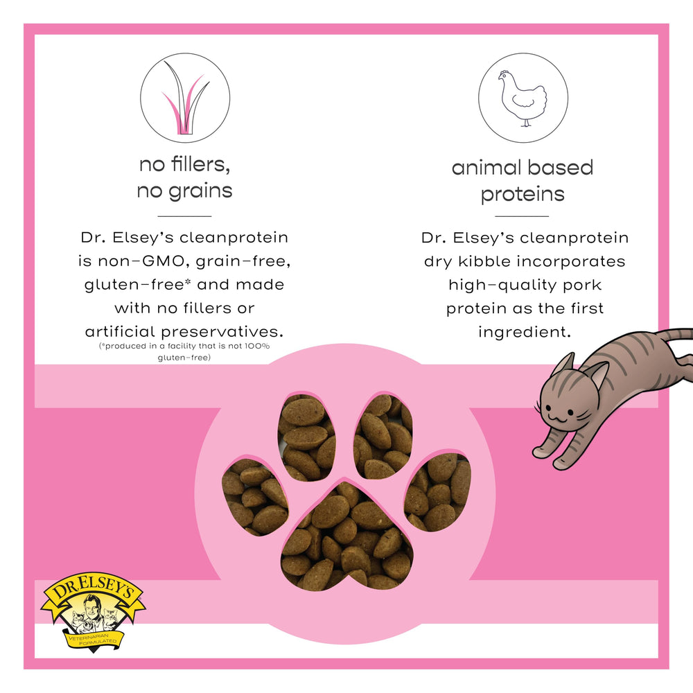 Dr. Elsey's cleanprotein Pork Protein Bites, sin granos para dietas