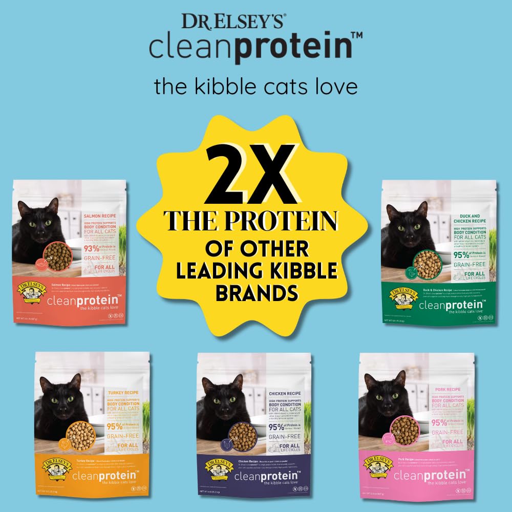 Dr. Elsey's Cleanprotein sabor atractivo para la comida diaria.