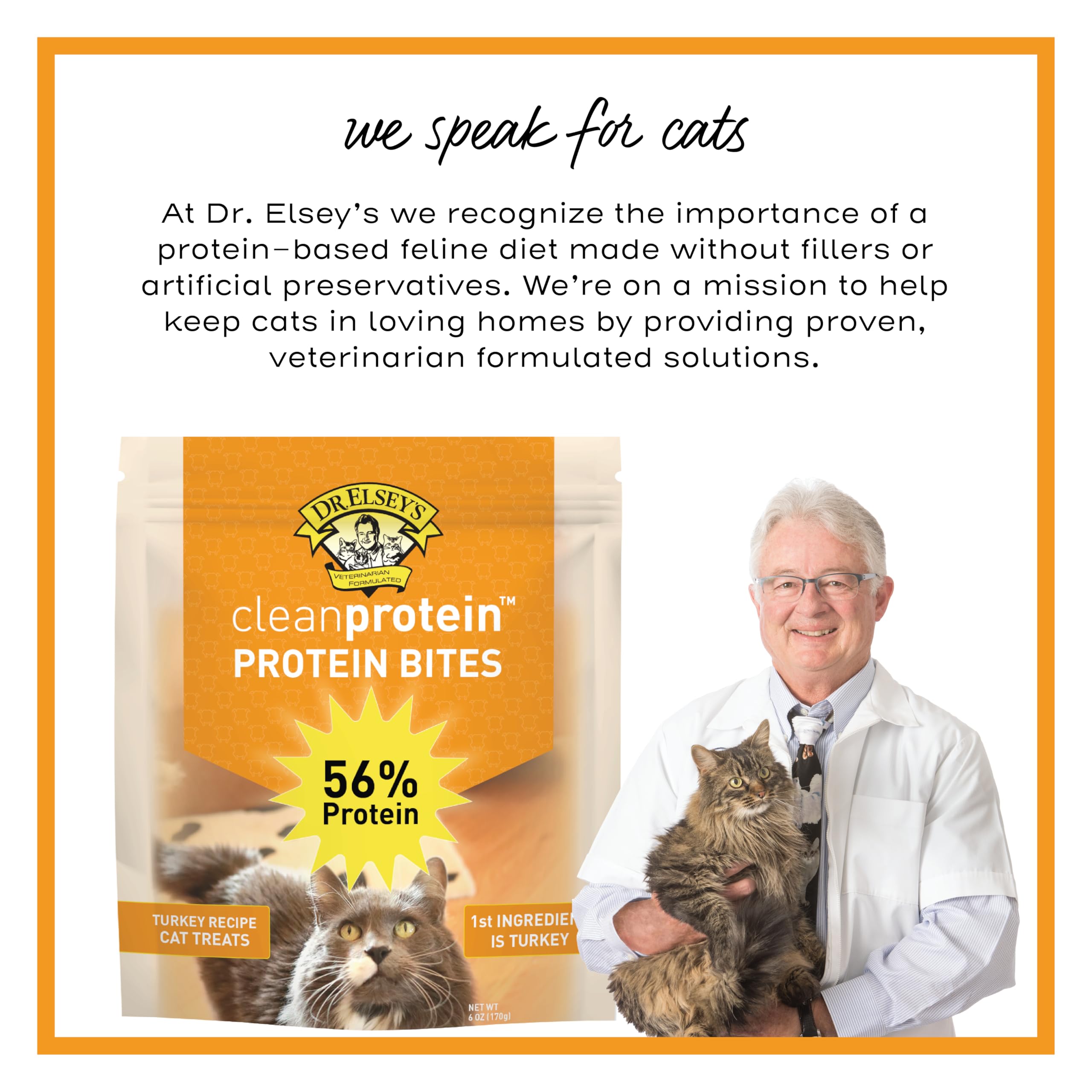 Dr. Elsey's cleanprotein textura tierna de tiras para masticar.