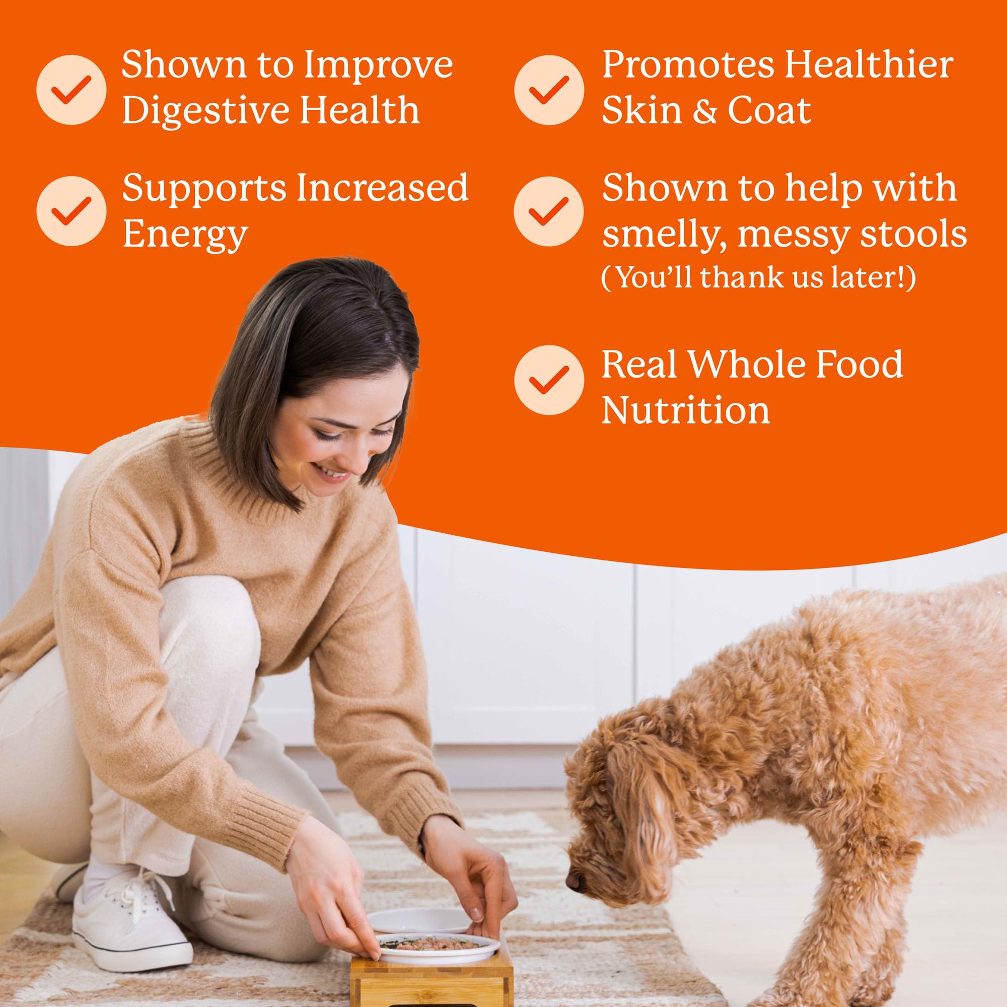 Dr. Harvey's Veg-to-Bowl: aceite de pescado como complemento de grasa saludable.