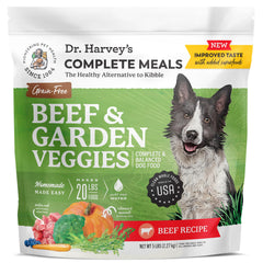 Dr. Harvey's Beef & Garden Veggies: carne de res y verduras, ingredientes principales