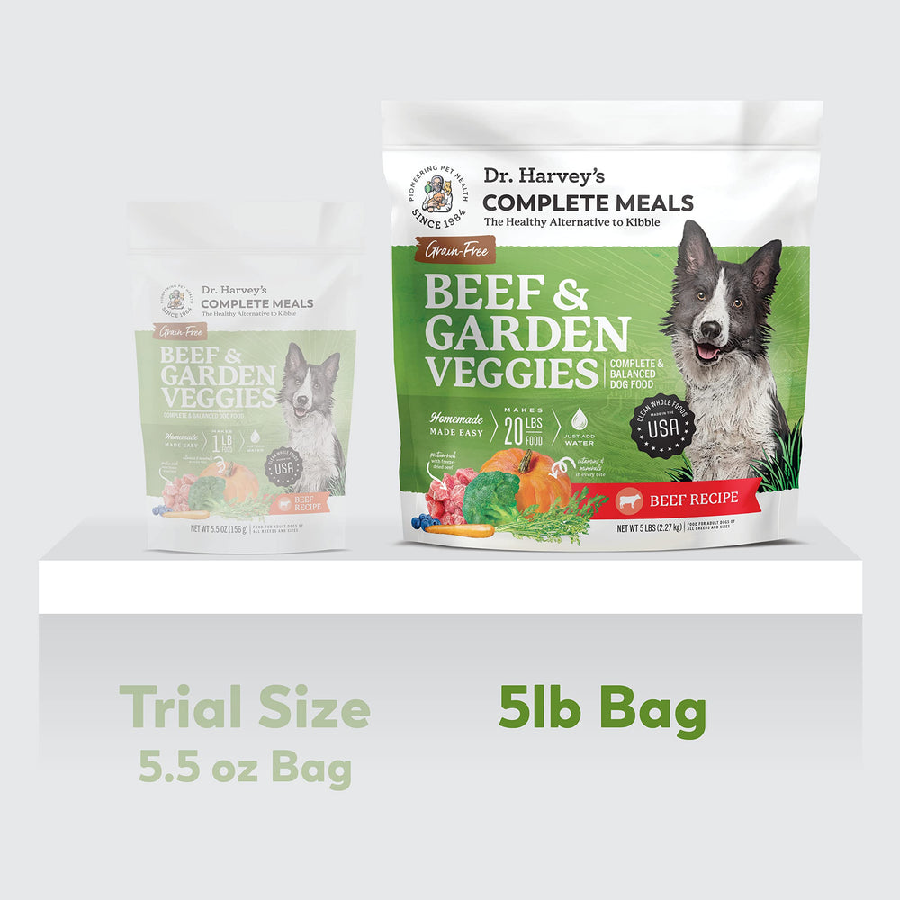 Dr. Harvey's Beef & Garden Veggies: verduras y frutas para vitaminas