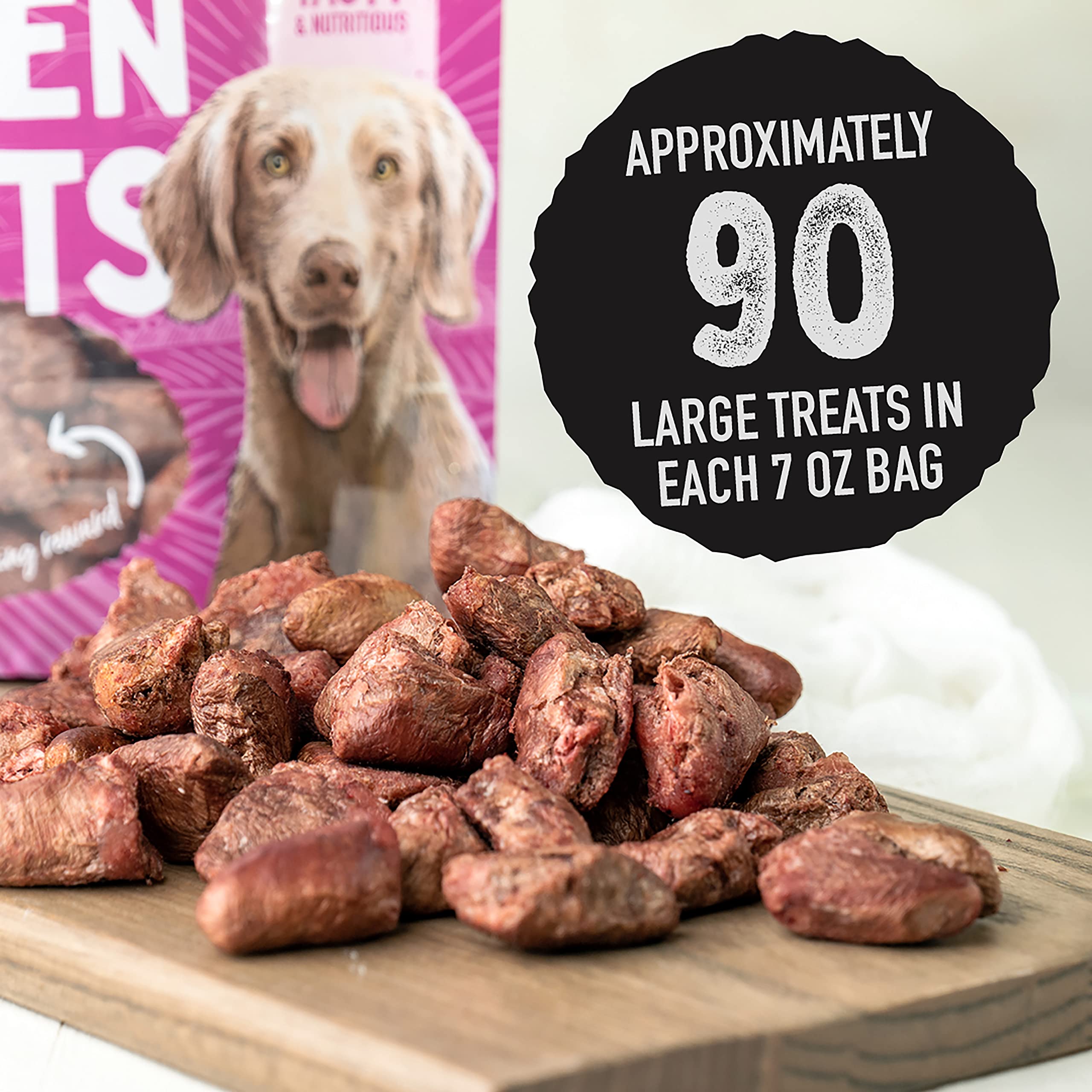 Dr. Harvey's proteína natural de EE. UU. en cada trozo para perros activos.