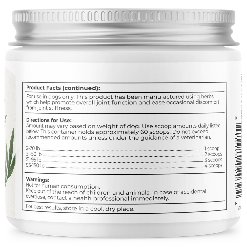 Dr. Harvey's Ortho-Flex pastillas naturales sin conservantes ni rellenos.