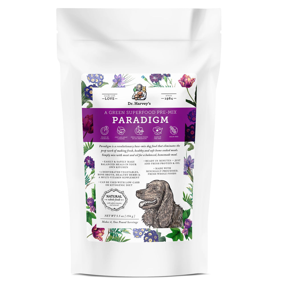Dr. Harvey's Paradigm base verde deshidratada para perros, apoyo a una dieta natural