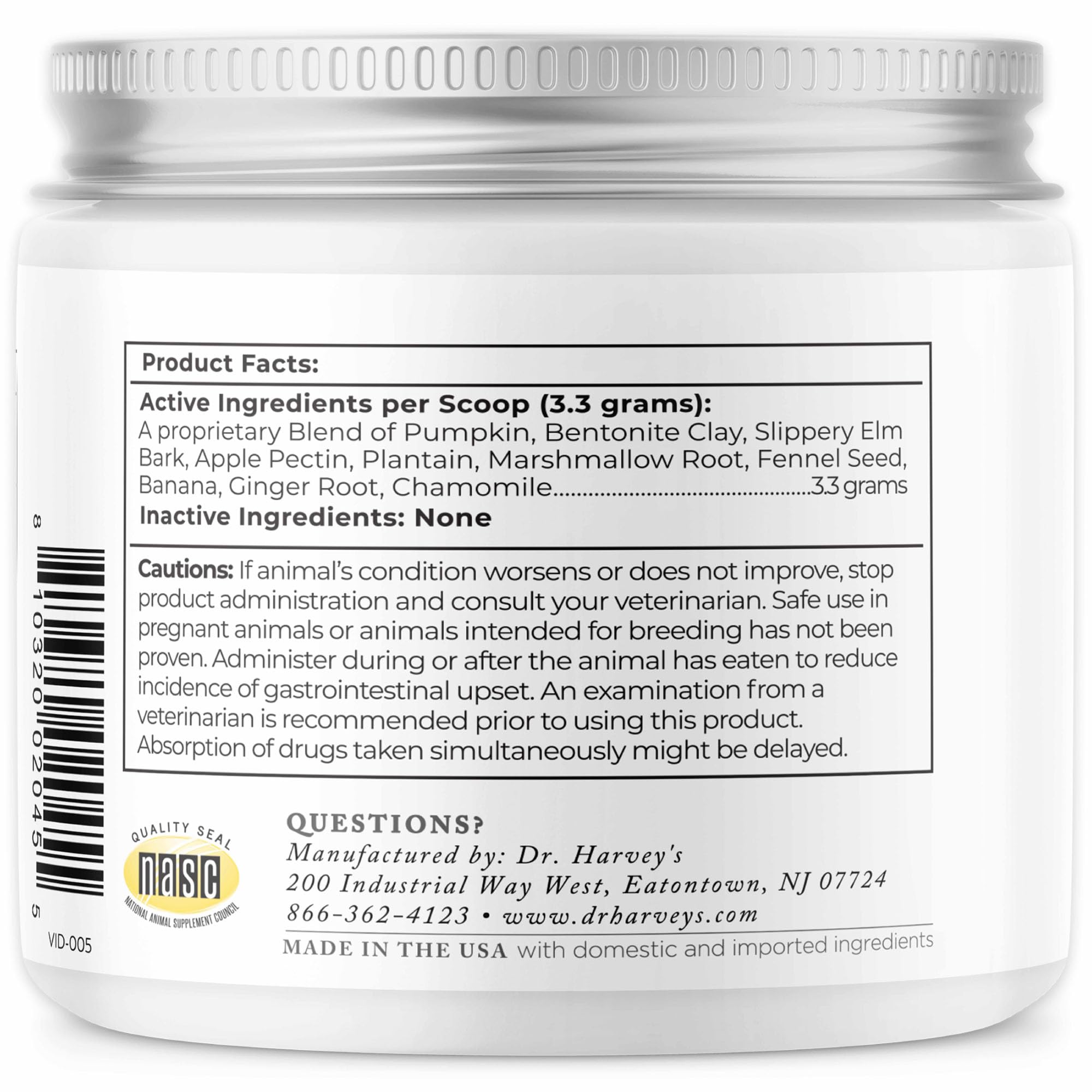 Dr. Harvey's Runs Be Done, perro activo gracias a un soporte digestivo suave.