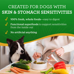 Dr. Harvey's sin granos para perros con pavo y nutrición deshidratada