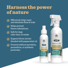 Dr. Pol Incredi-Pol Spray, aplicación en el pelaje del perro para protección