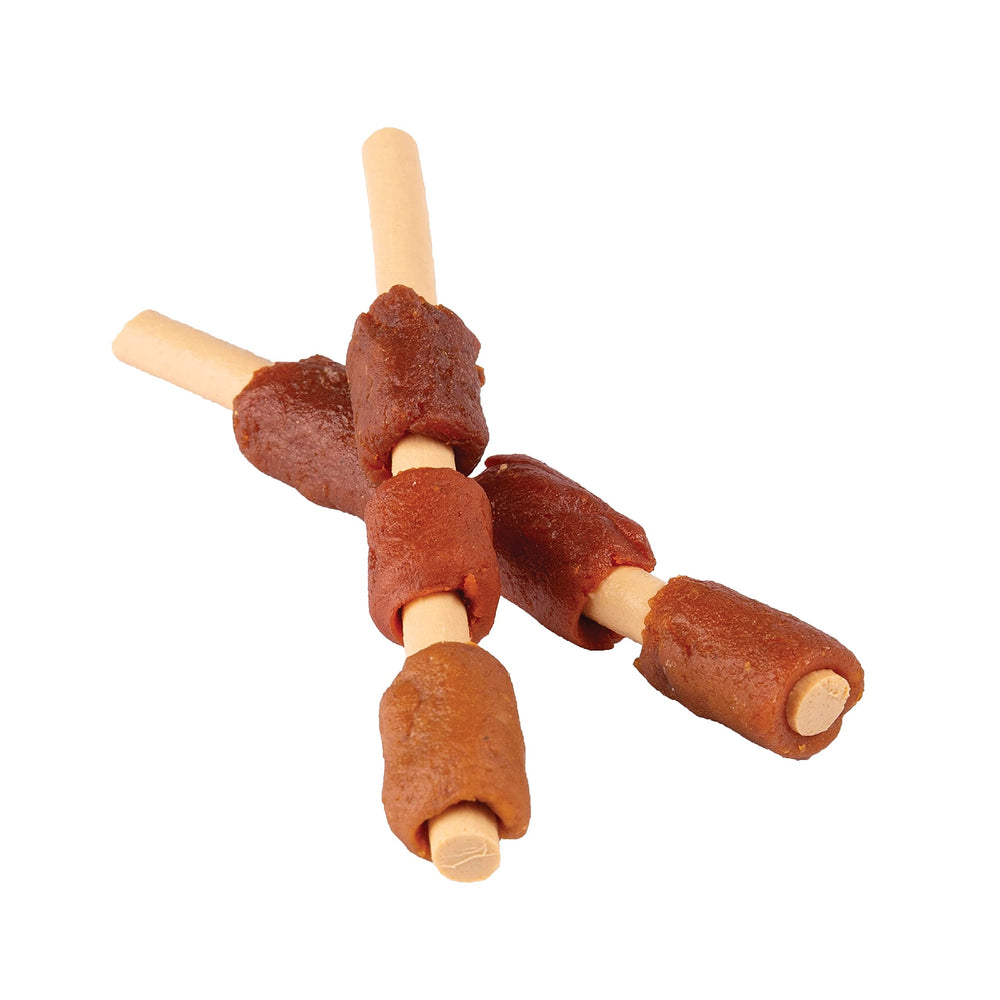 DreamBone Dream Kabobz gout varie: poulet et boeuf offrent une expérience gustative diversifiée.