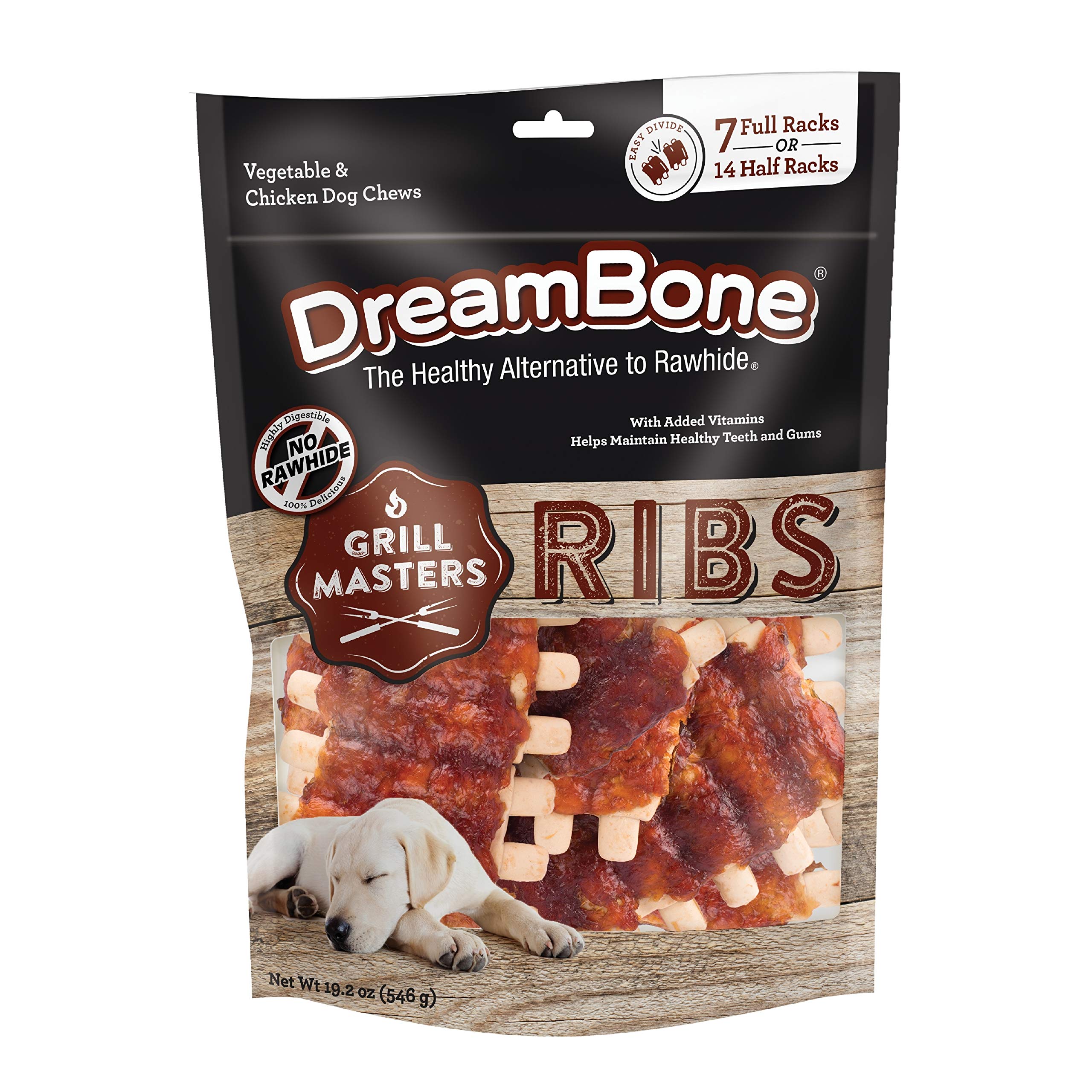 DreamBone Grill Masters: costillas reales con pollo y cerdo, sabor barbacoa