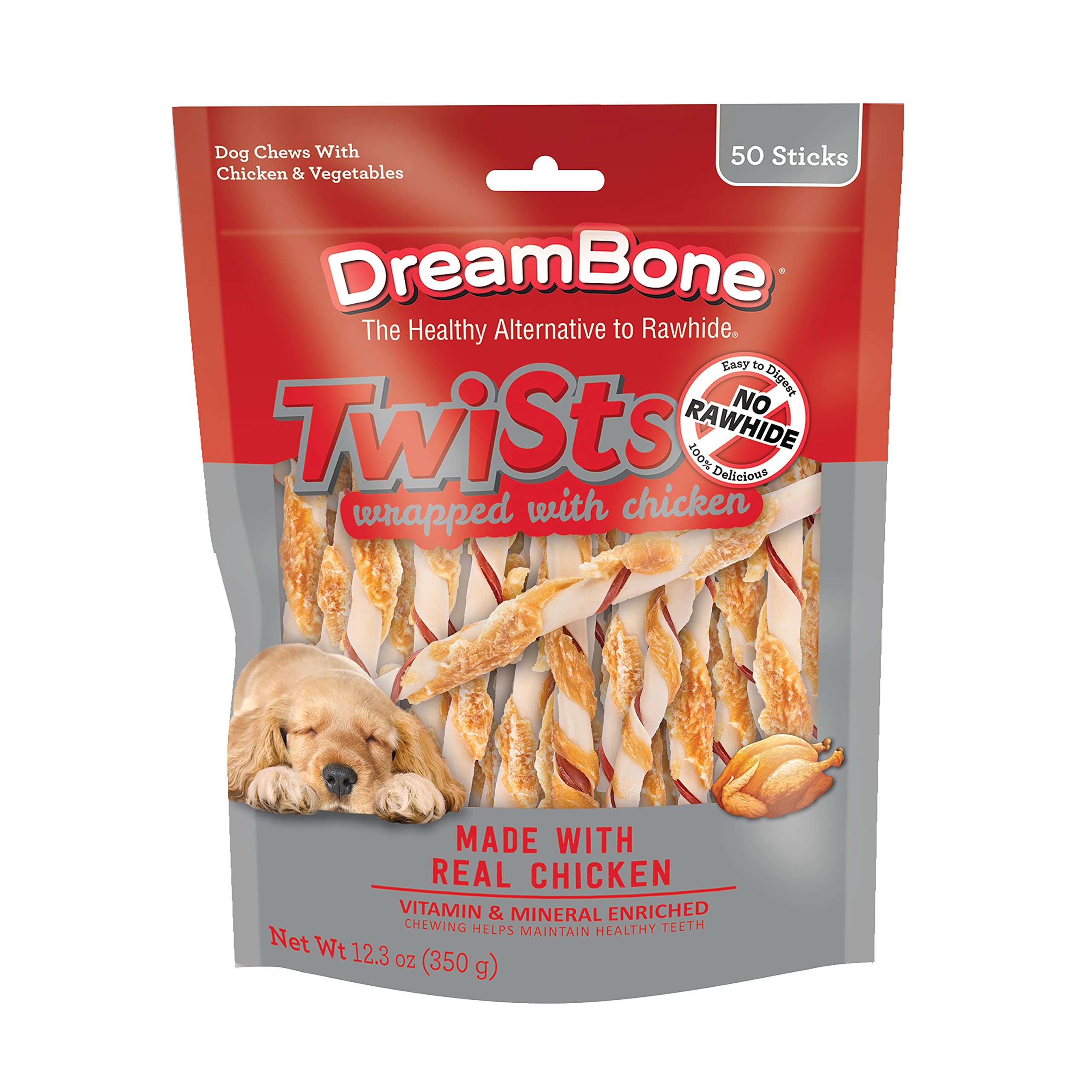 DreamBone palitos espiral para uso diario y entrenamiento de perros