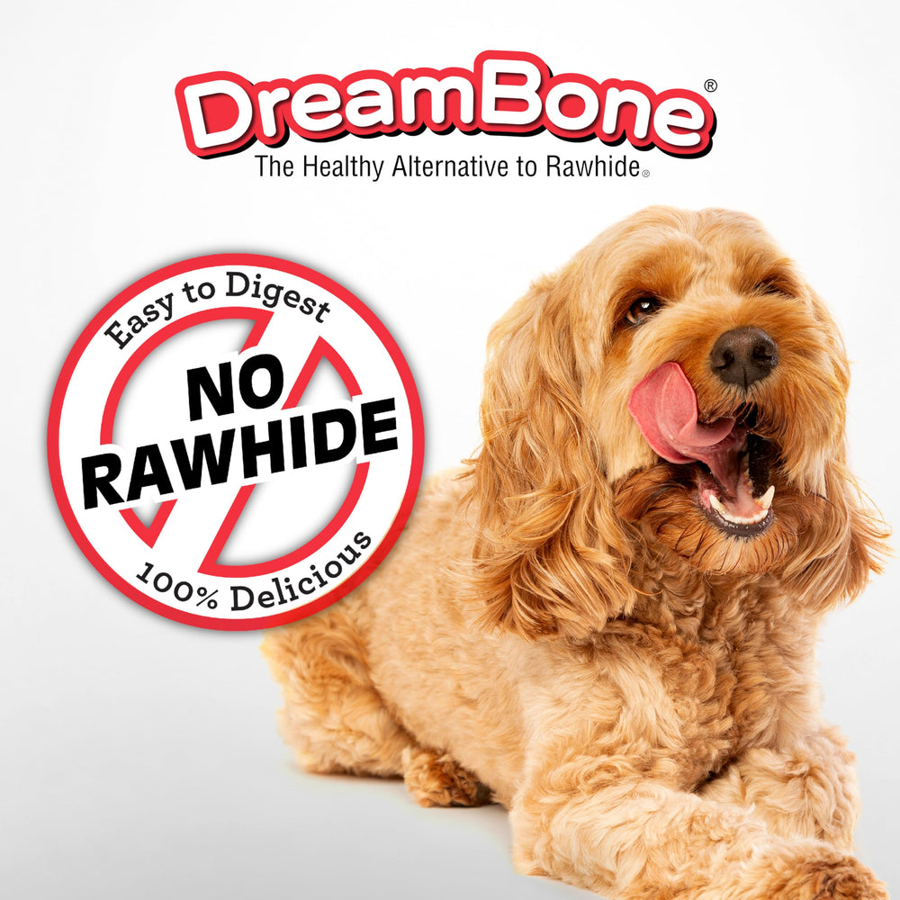 DreamBone Twisties sabor mantequilla de maní, aroma delicioso para perros