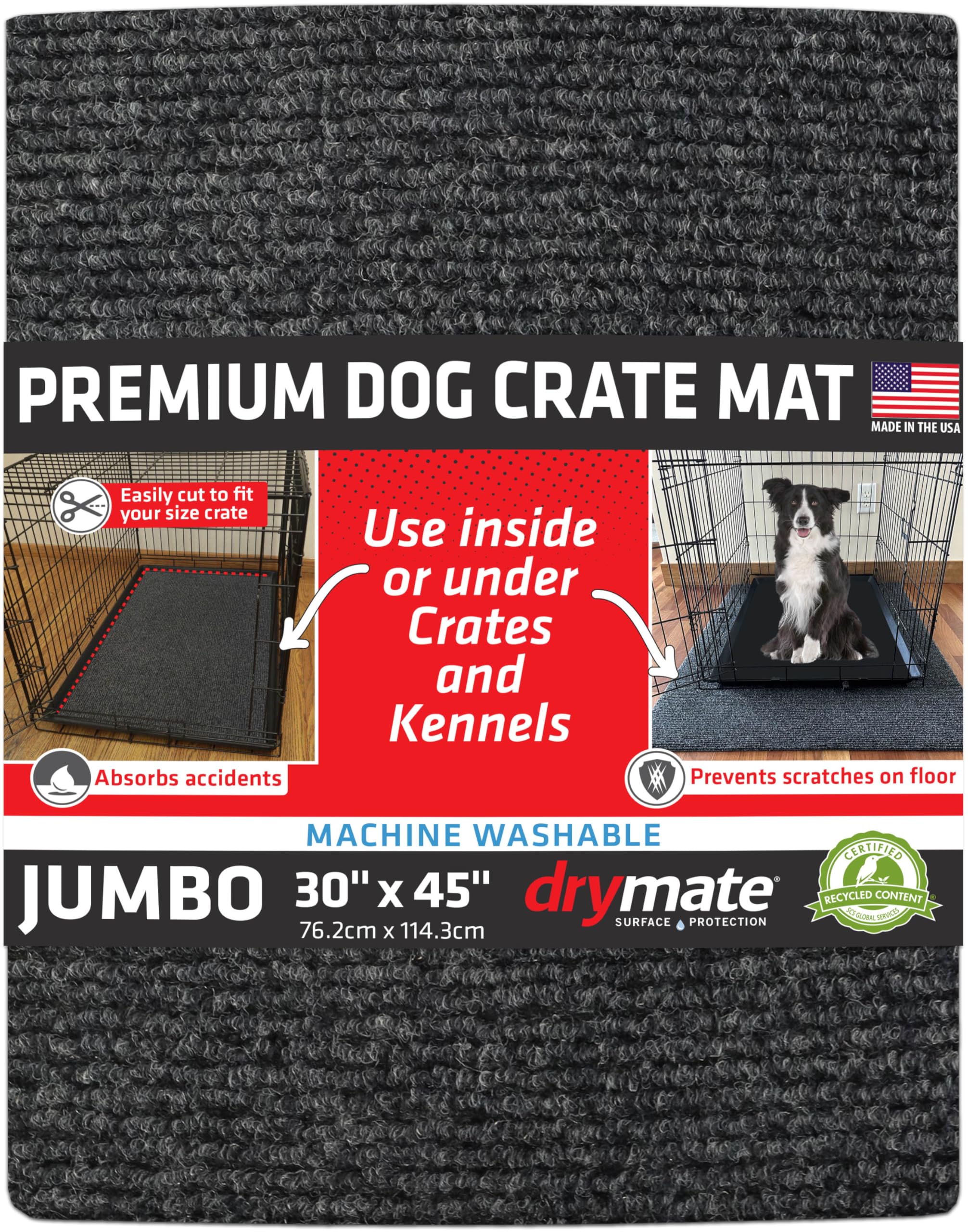 Drymate: alfombrilla absorbente para jaula de perro protege el suelo y absorbe líquidos.
