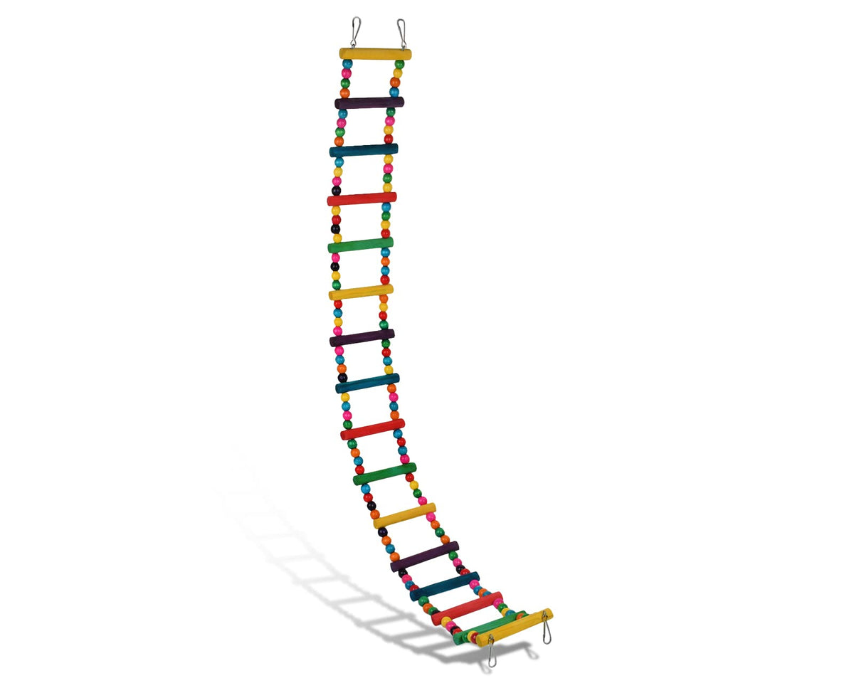 DS. DISTINCTIVE STYLE escalera colgante para pájaros, ideal para ejercitar patas