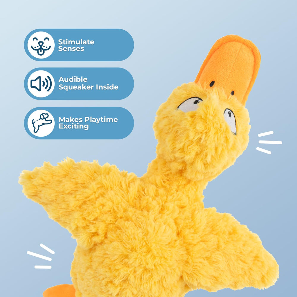 Ducky Doodle amarillo lado: diseño atractivo para horas de entretenimiento.