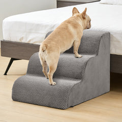 DUMOS escalera para perros, espuma de alta densidad ofrece soporte estable.