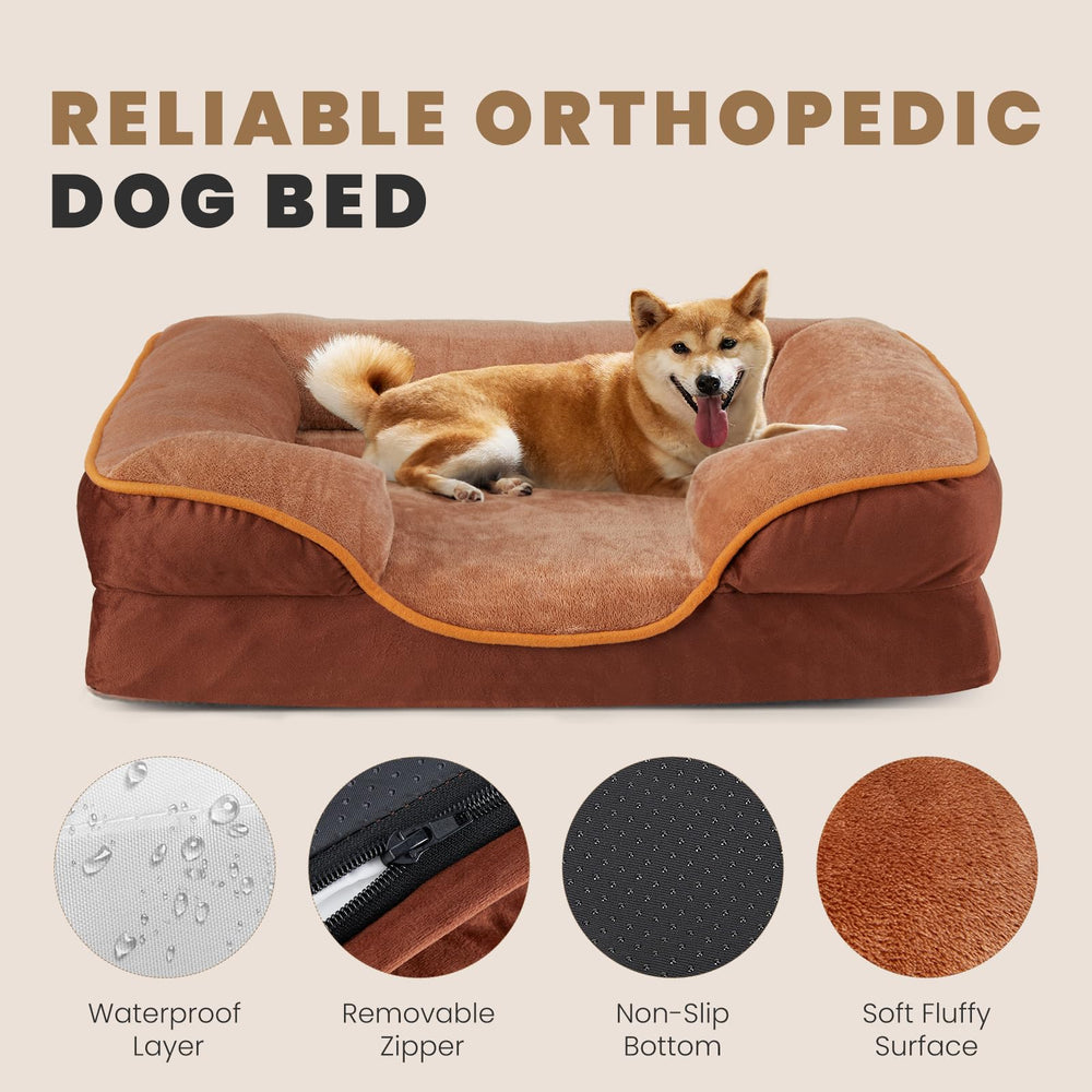 Funda removible y lavable de la cama DUMOS para fácil limpieza.