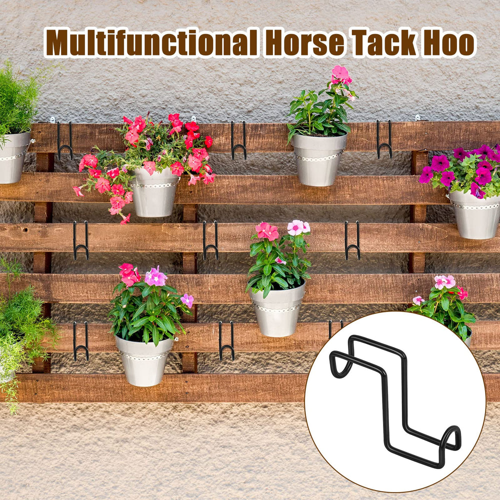 Dunzy gancho de fijación para puerta o cerca, instalación versátil.