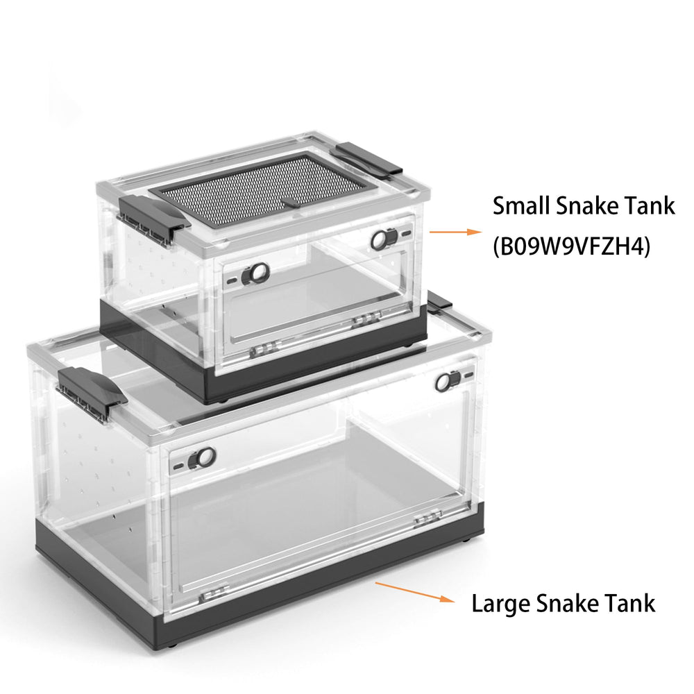 Dutiplus terrario caja criadero plegable para transporte fácil