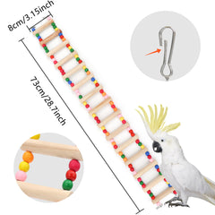 DVHEY instalacion-facil-jaula-pajaros facilita colocar la escalera en la jaula