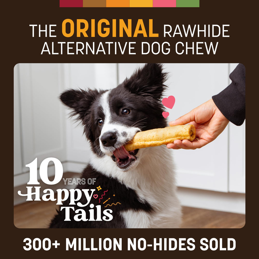 Earth Animal No Hide Chews ingredientes naturales con sabor cheddar para masticar.