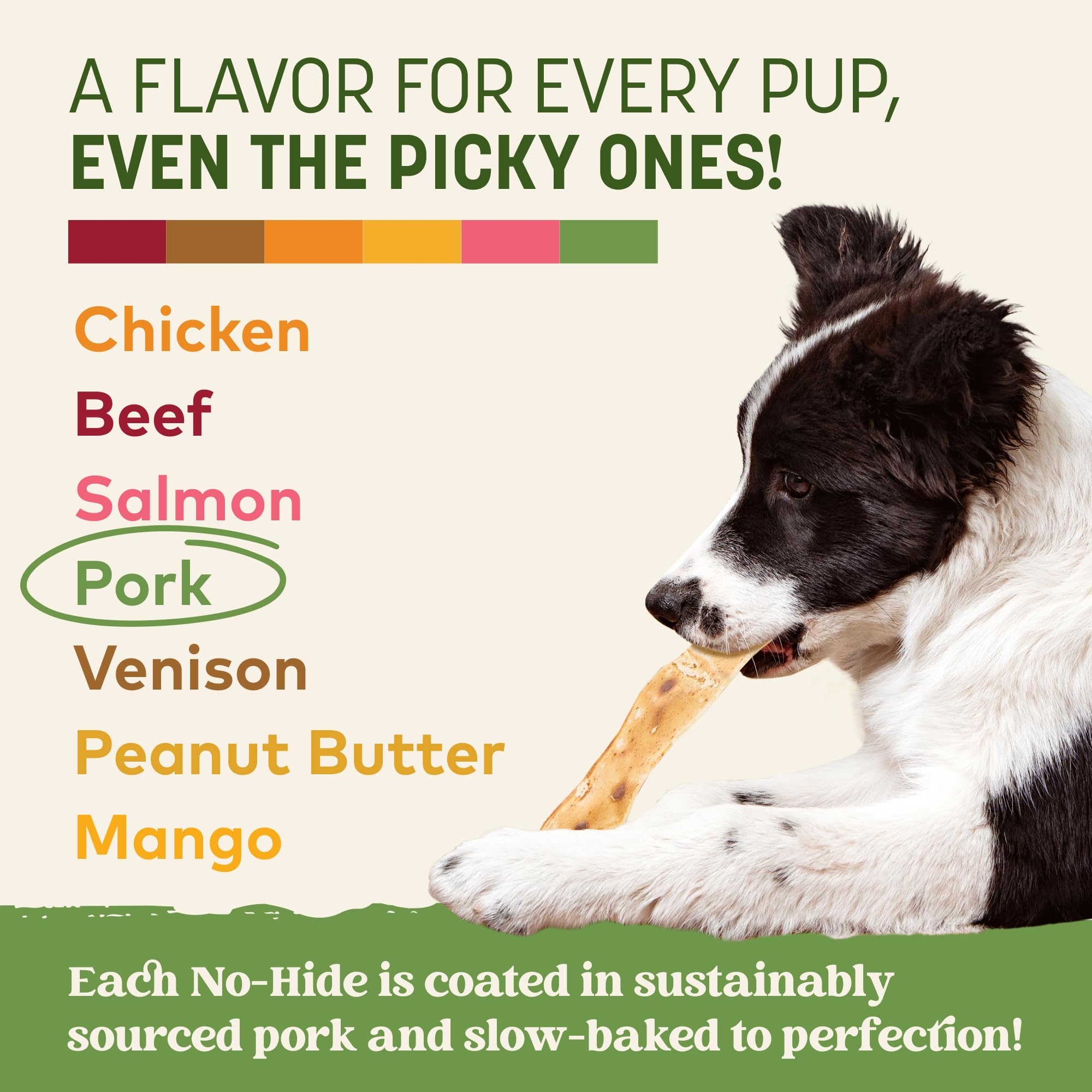 Earth Animal No Hide Strips: corte de puerco de origen humano y sabroso.