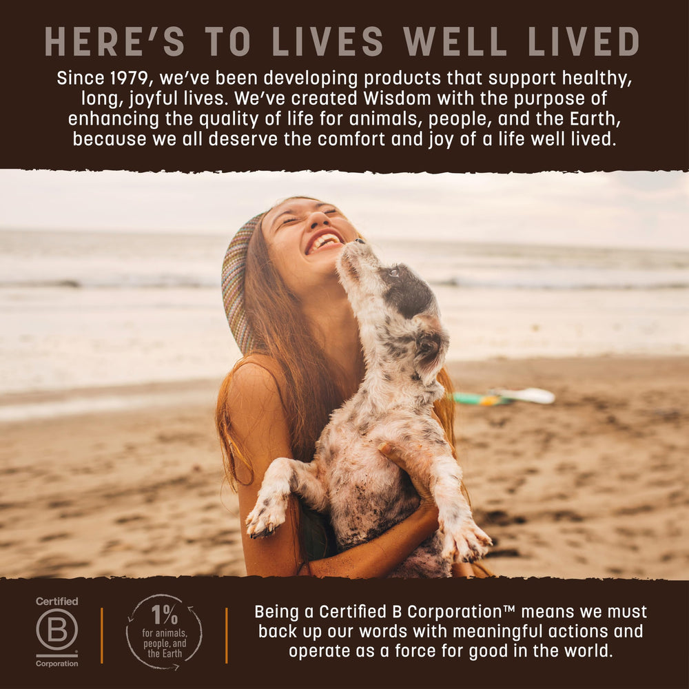 Earth Animal Wisdom selección de ingredientes premium, compromiso con la calidad.