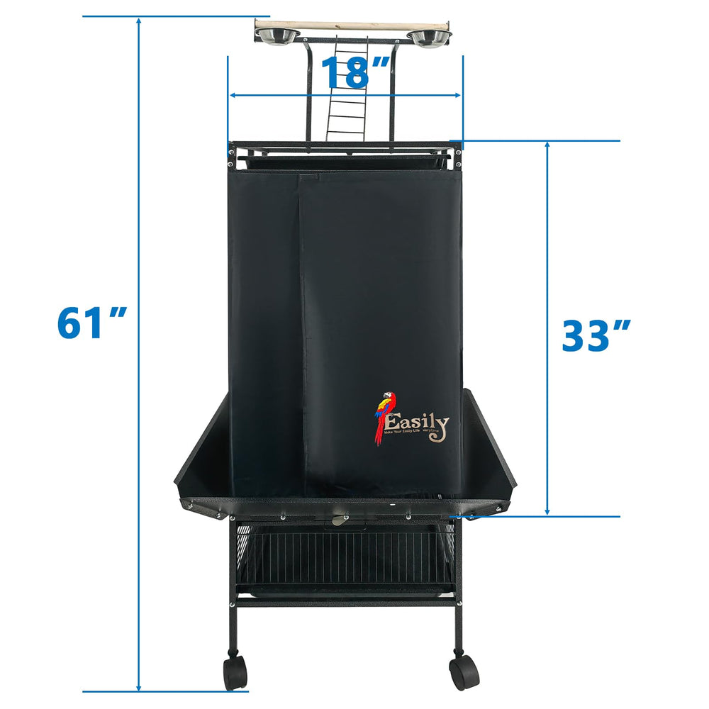 Material Easily nylon twill protege contra la luz y rayos ultravioleta para aves.