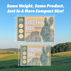 Caja de 6 lb de Eaton Pet and Pasture heno de primera corte.