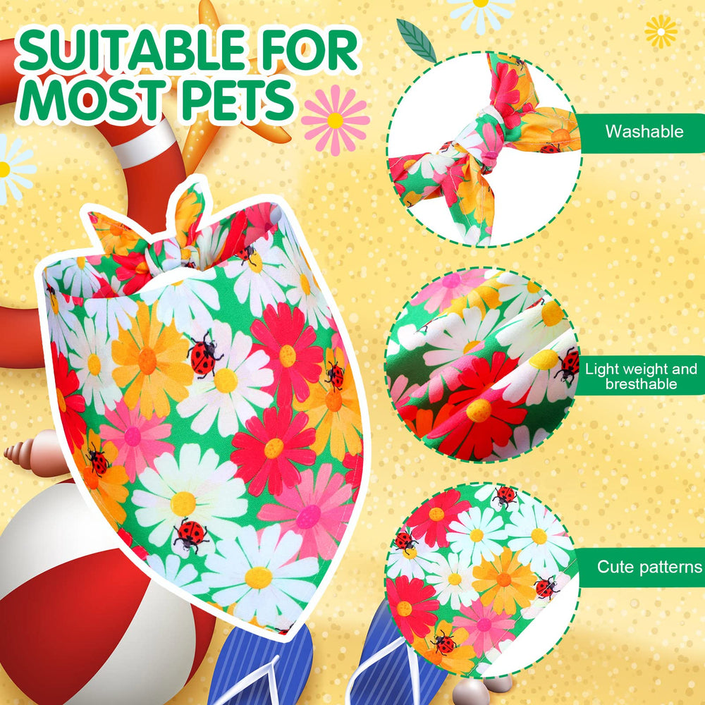 Eccliy bandanas de tamaño compacto para perros de todos los tamaños
