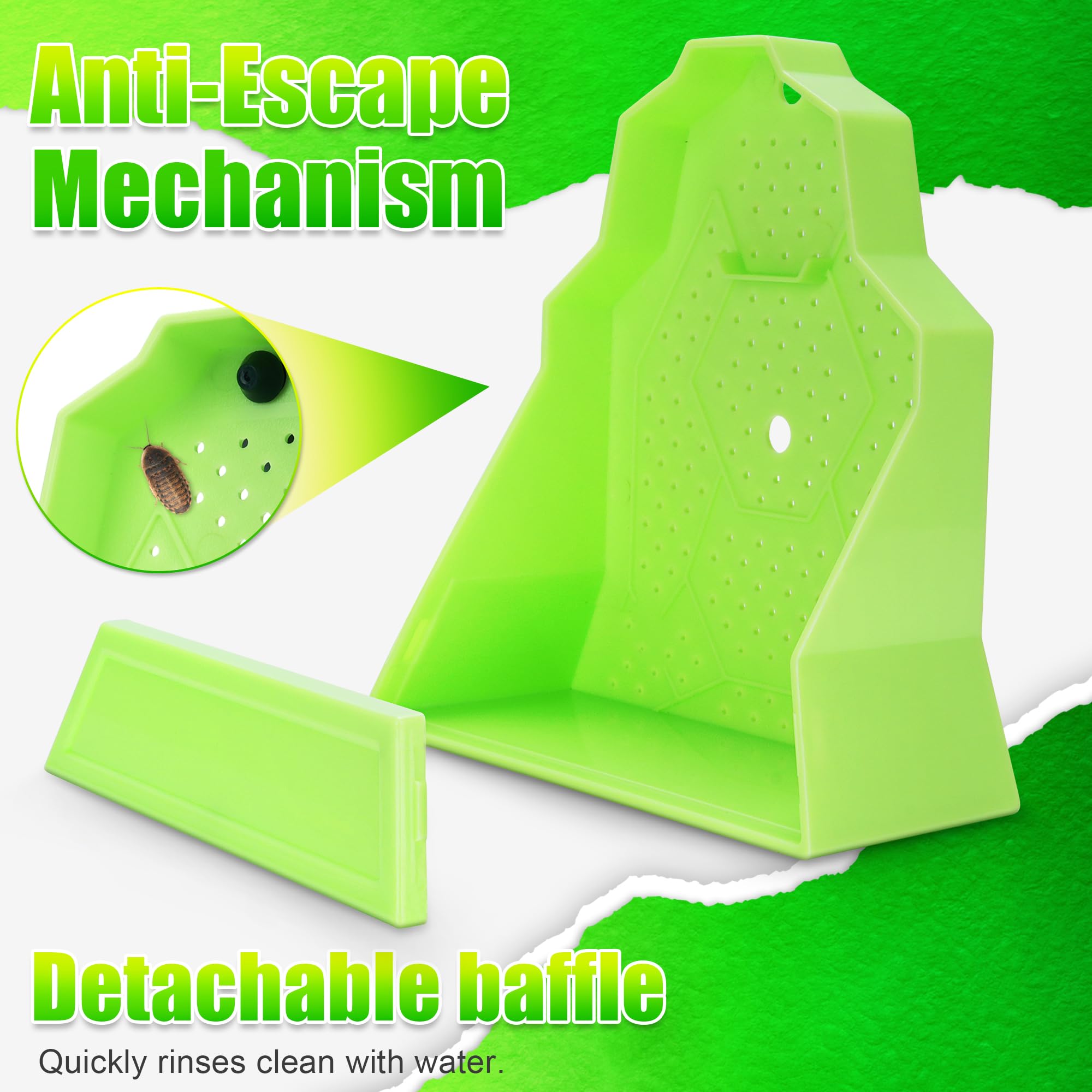 Diseño anti-escape Eckpo para evitar escapes de insectos durante la alimentación