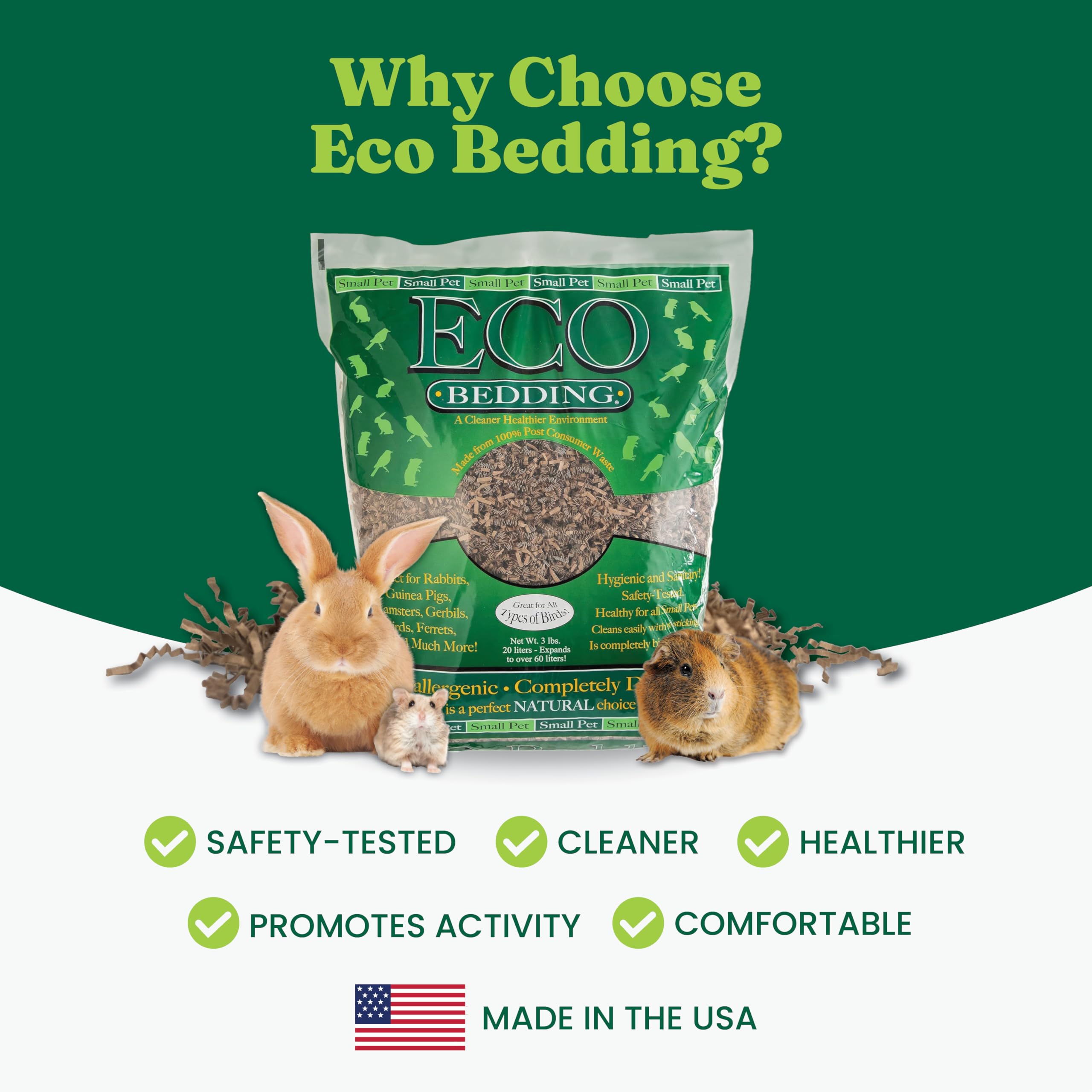 FiberCore de ECO BEDDING: expansion-250litros para cama expandible