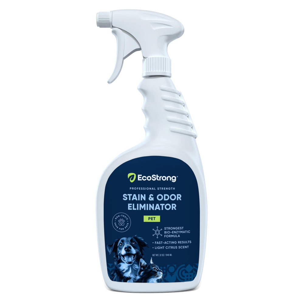 Eco Strong remediador de manchas y olores en botella para mascotas