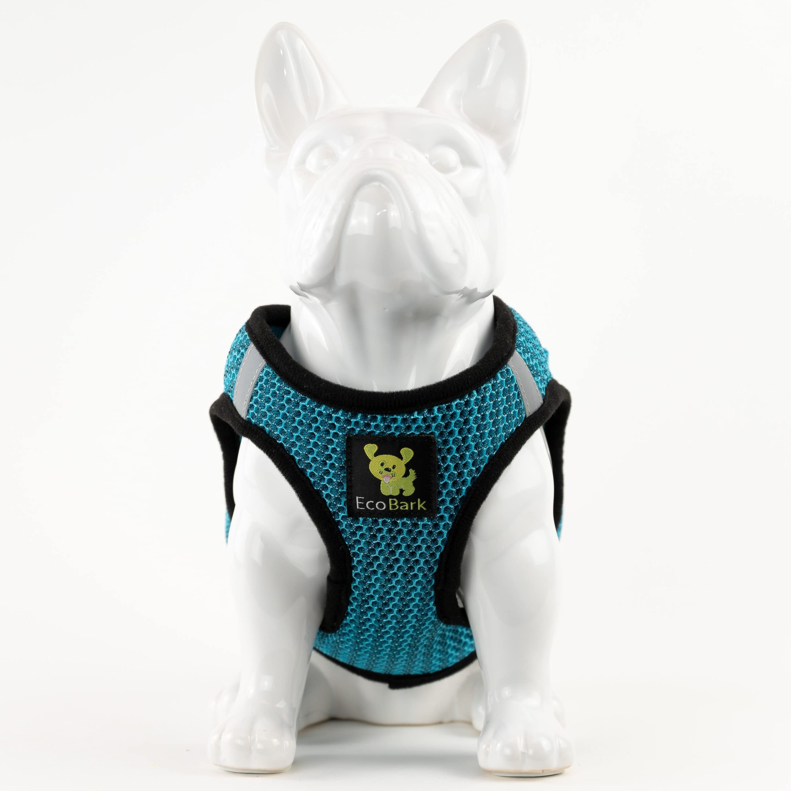 Arnés EcoBark ergonómico que evita escapar y facilita ponérselo.