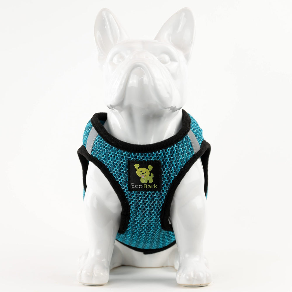 Arnés EcoBark ergonómico que evita escapar y facilita ponérselo.