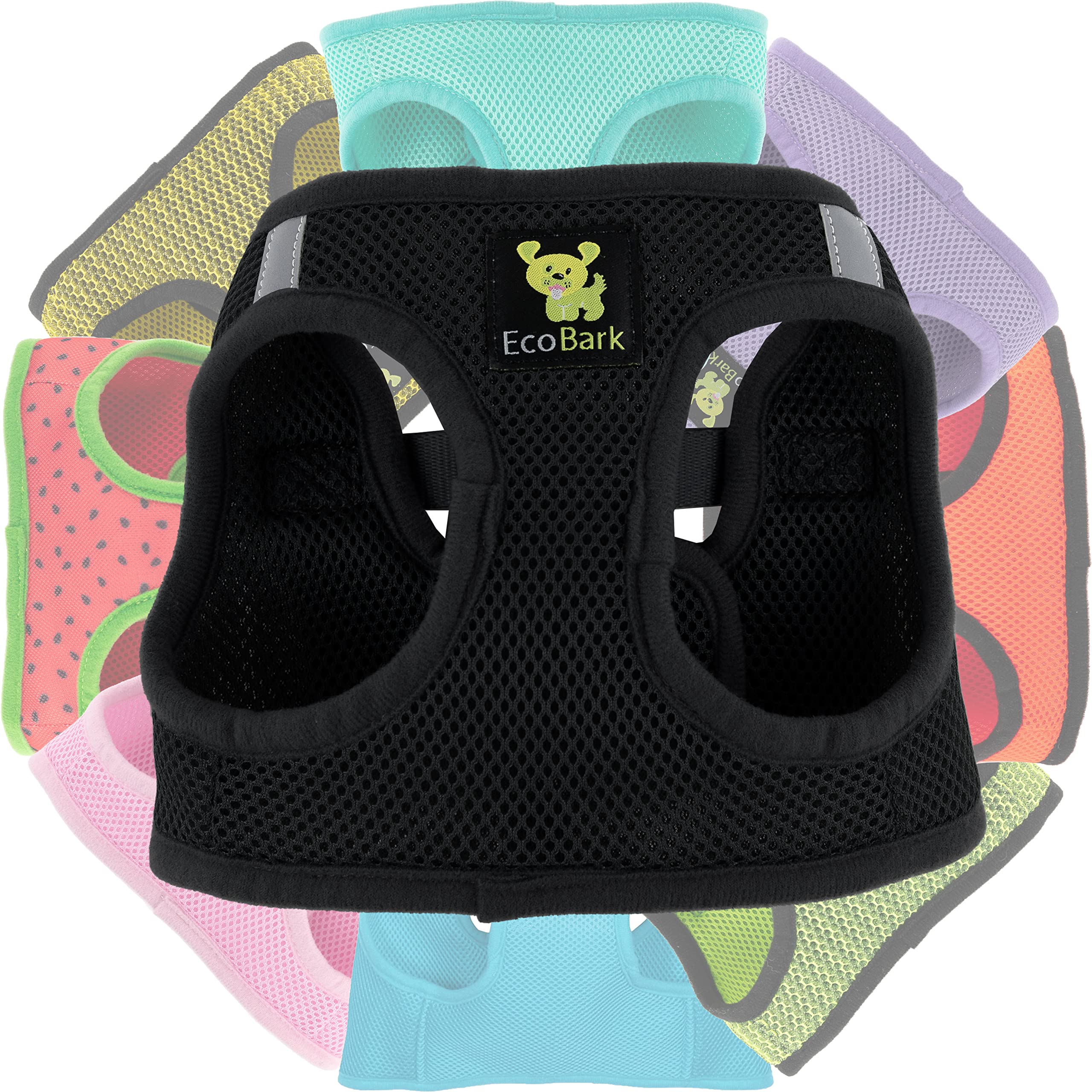 EcoBark Step In arnés de malla suave para paseos cortos