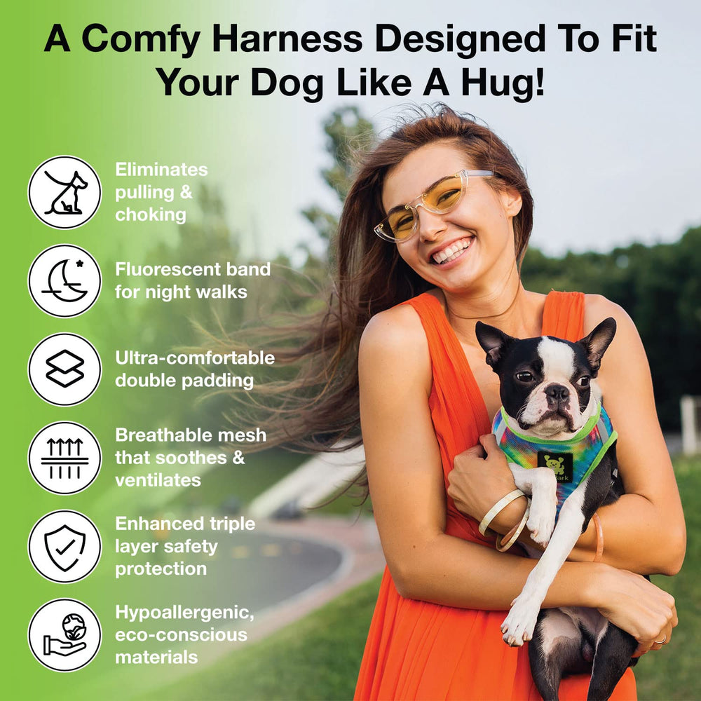 EcoBark Step in: hebilla de ajuste para colocar con facilidad.