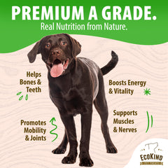 EcoKind Aroma ahumado que realza el sabor y la recompensa para perros.