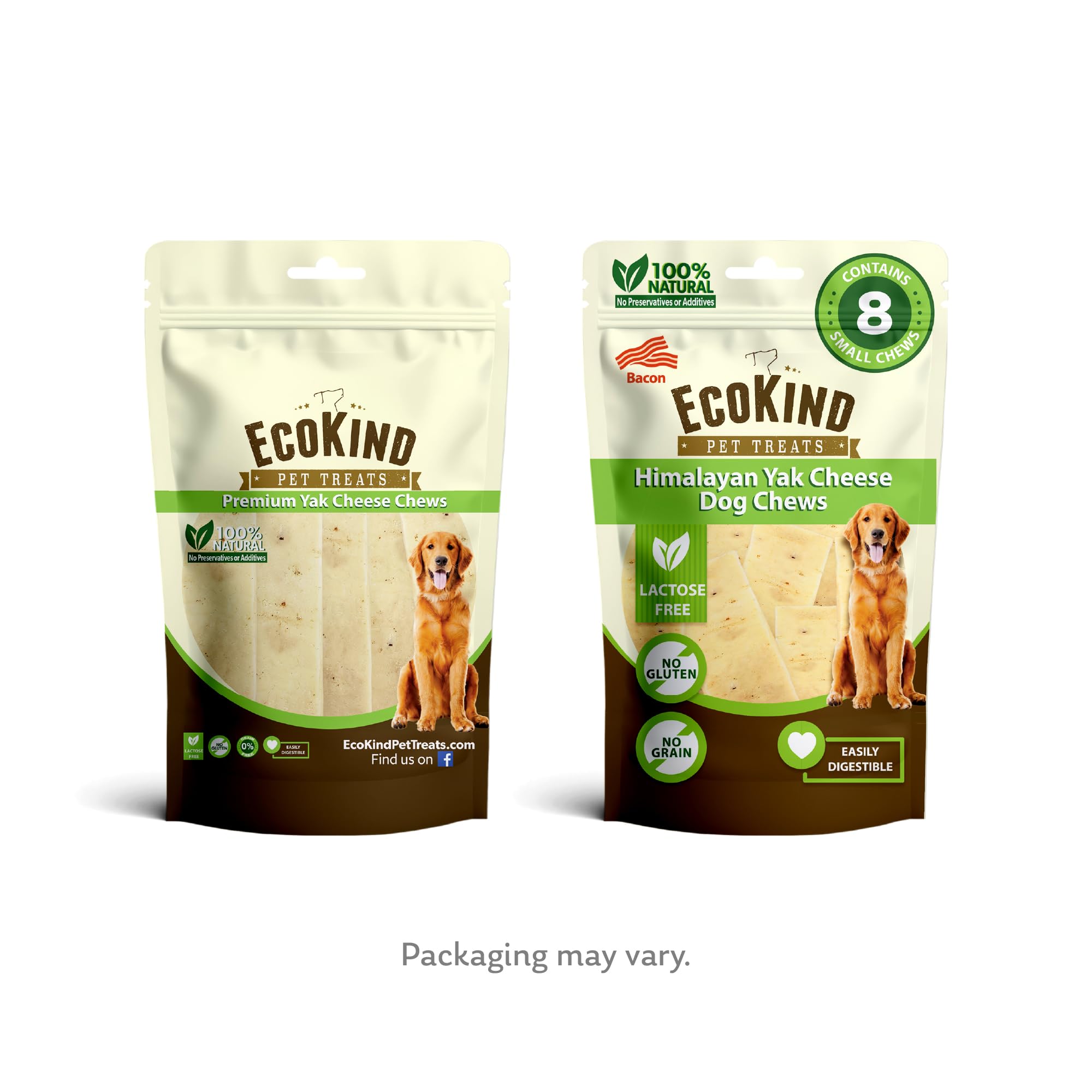 EcoKind Premium Gold Yak Cheese Himalayo, libre de gluten para dietas delicadas.