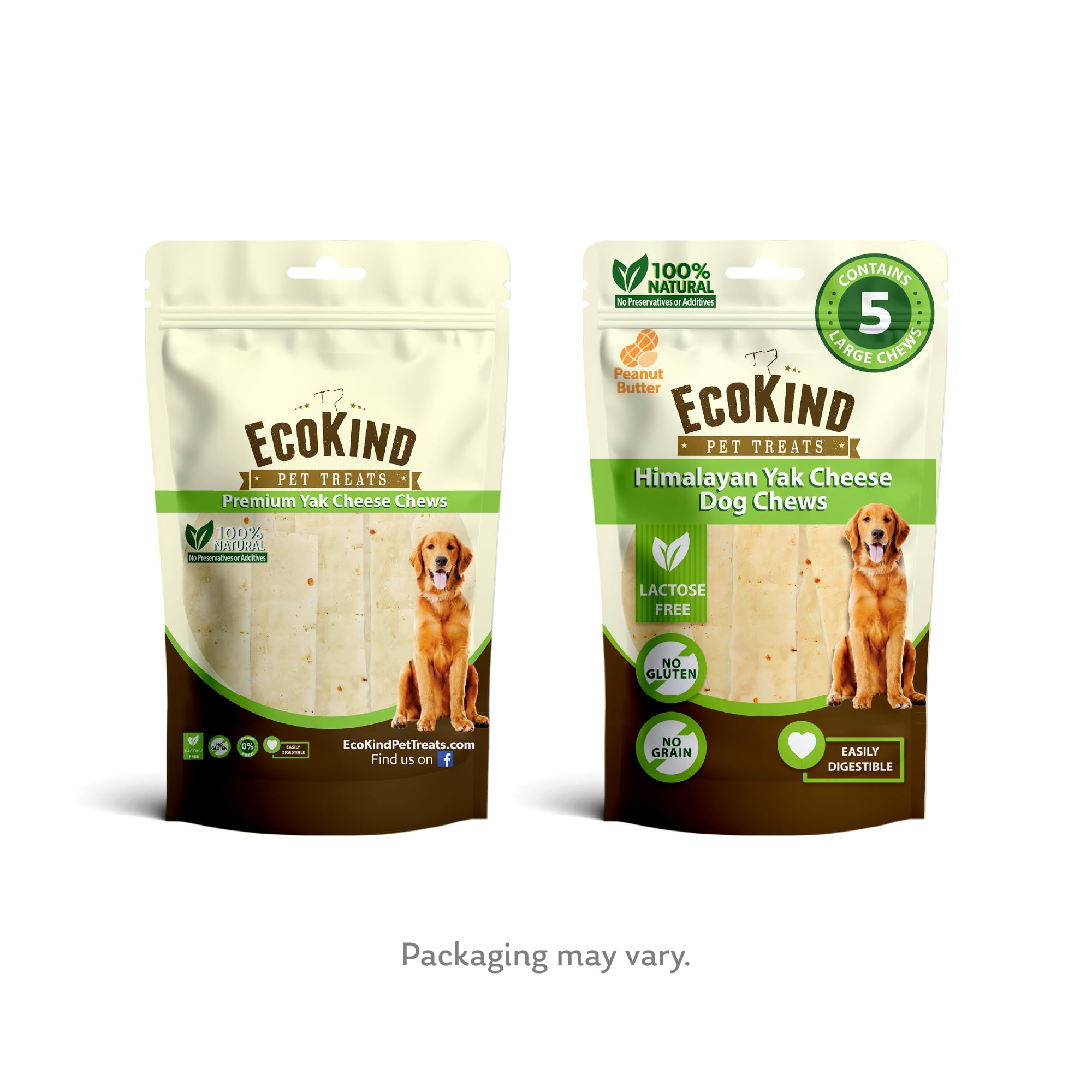 EcoKind tira 6-8 pulgadas yak: entretenimiento prolongado durante la merienda.
