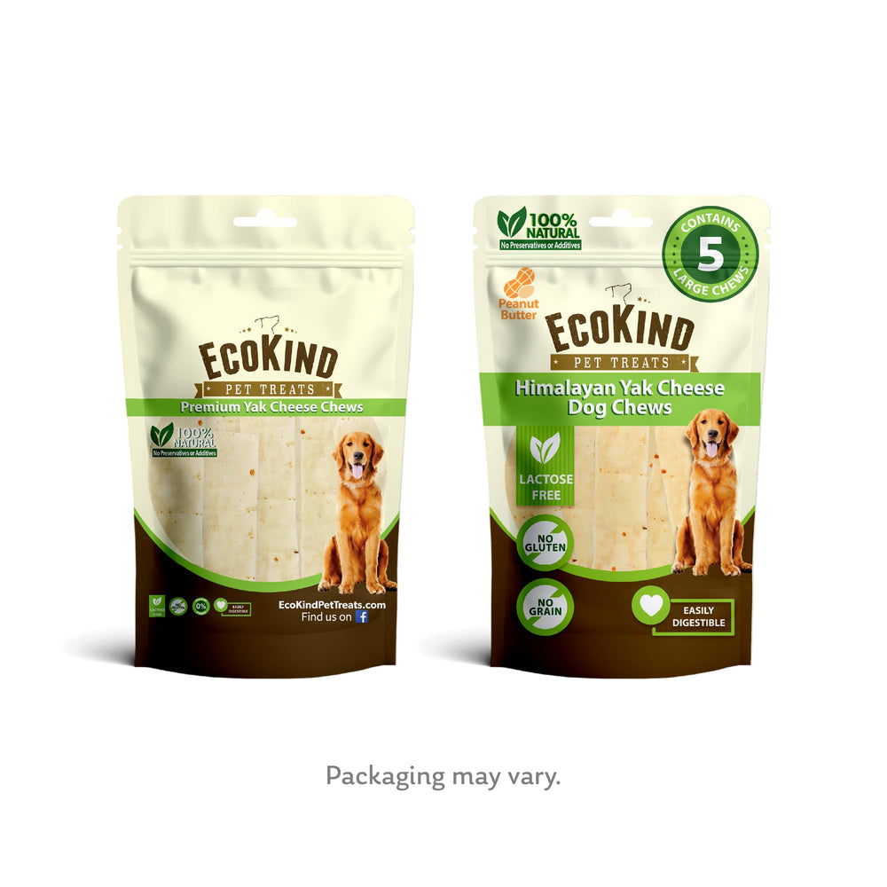 EcoKind tira 6-8 pulgadas yak: entretenimiento prolongado durante la merienda.